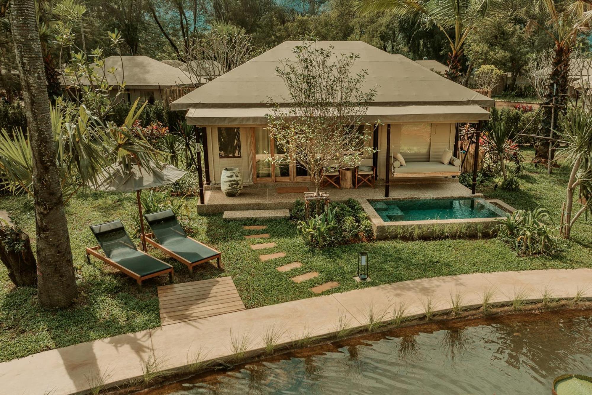 Twinpalms Tented Camp Phuket Bang Tao Beach  Exterior photo
