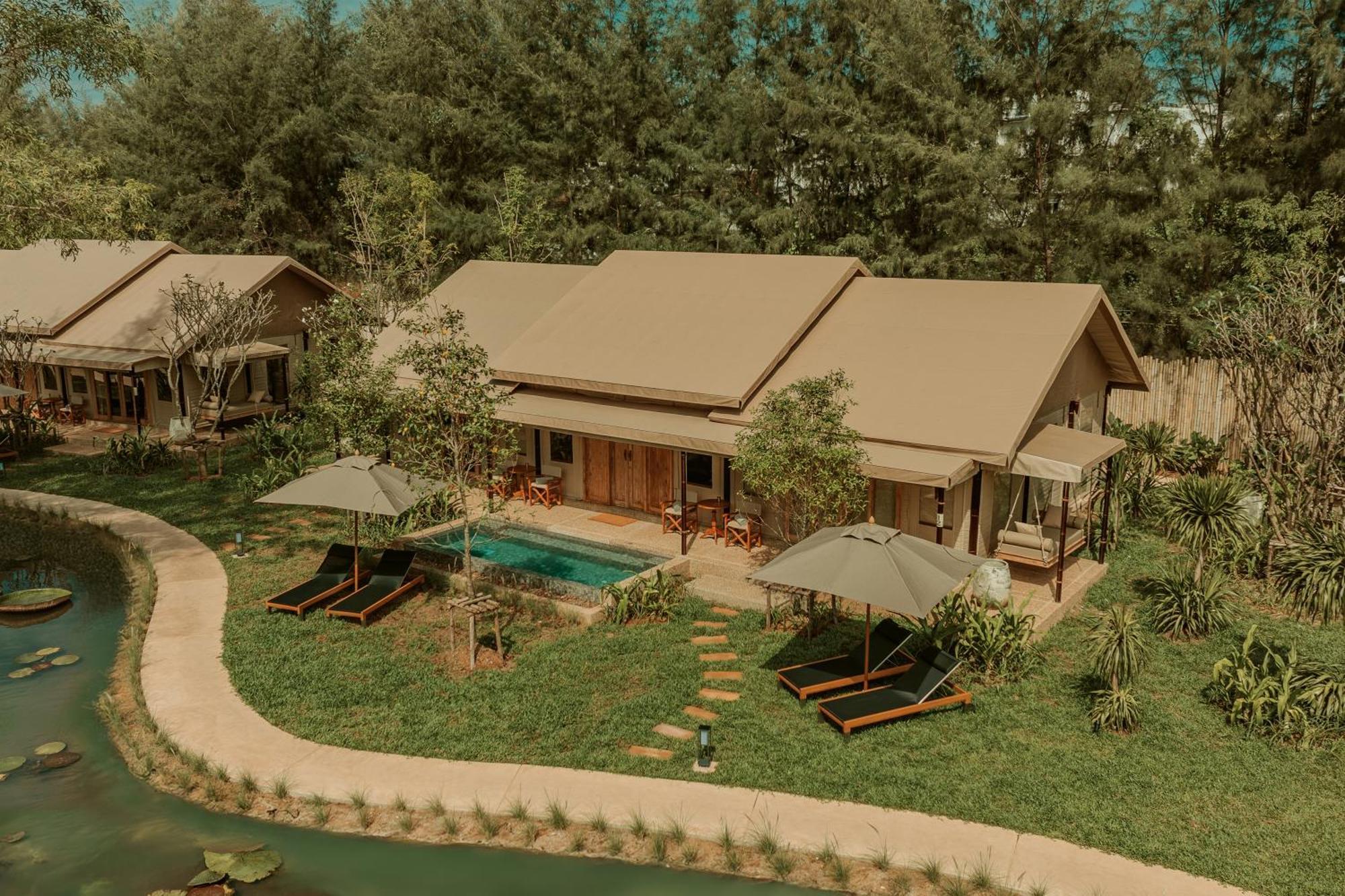 Twinpalms Tented Camp Phuket Bang Tao Beach  Exterior photo